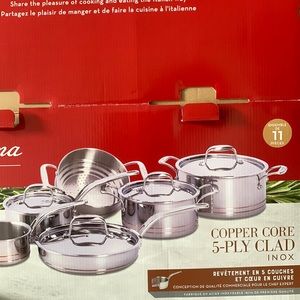 Lagostina Copper Core 5-Ply Pots & Pans